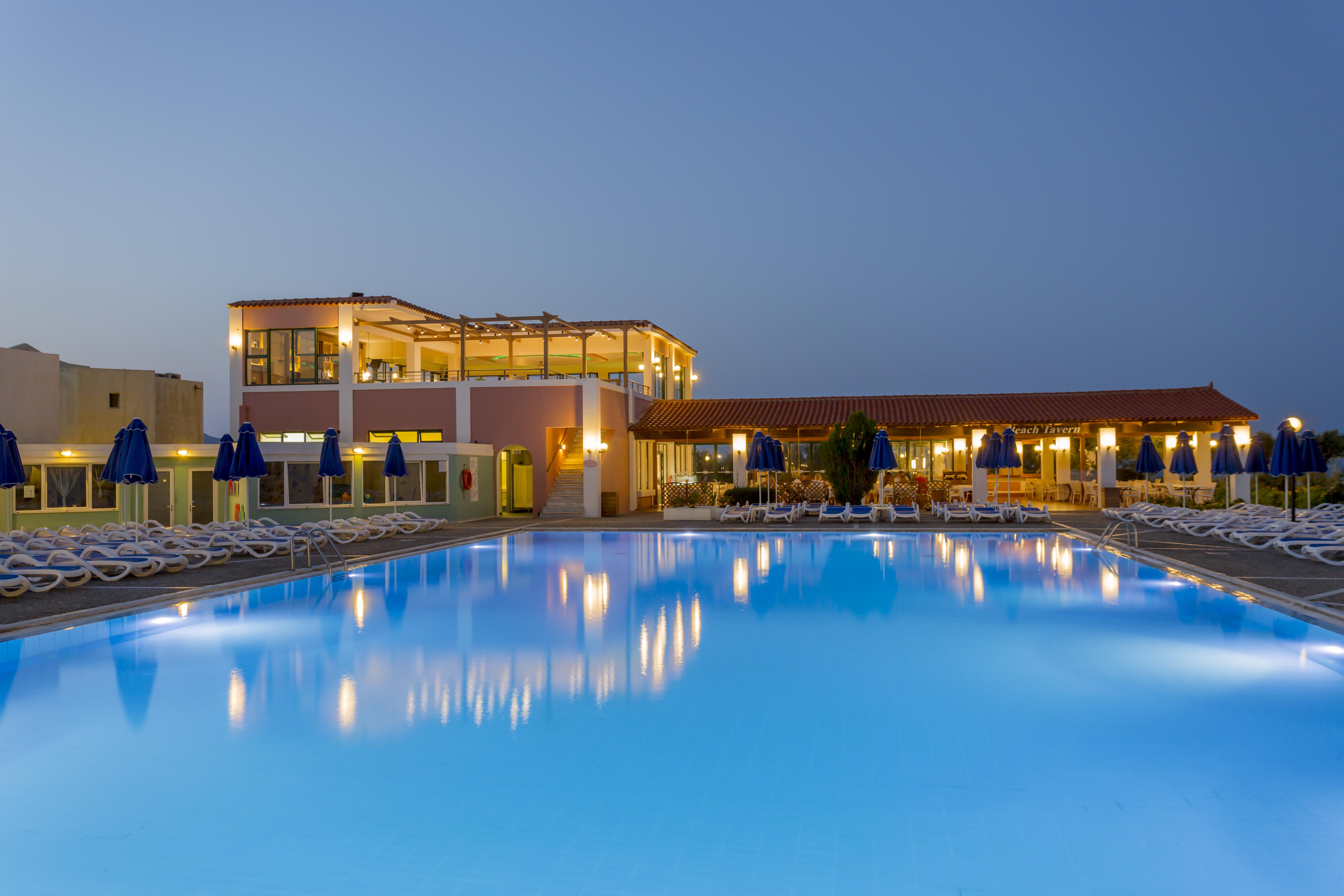 Dessole Dolphin Bay Hotel Amoudara Lasithiou Eksteriør billede